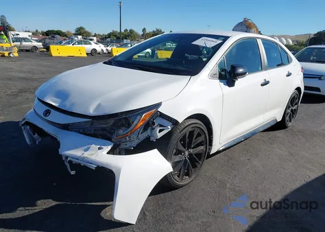 2021 Toyota Corolla Se Nightshade Edition z USA, uszkodzony, nr VIN 5YFS4MCE5MP067863